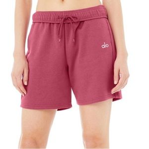 Alo Raspberry Sorbet Accolade Sweat Shorts